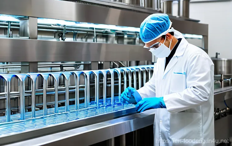 저온살균법과 고온살균법 - **Prompt 1: The Gentle Art of LTLT Pasteurization**
    "A serene, well-lit scene inside a small, ar...